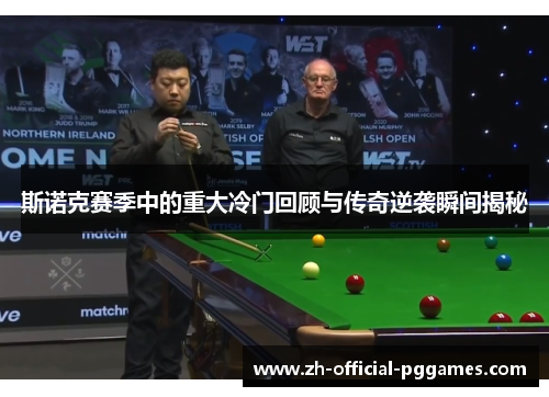 斯诺克赛季中的重大冷门回顾与传奇逆袭瞬间揭秘 斯诺克赛季中的重大冷门回顾与传奇逆袭瞬间揭秘